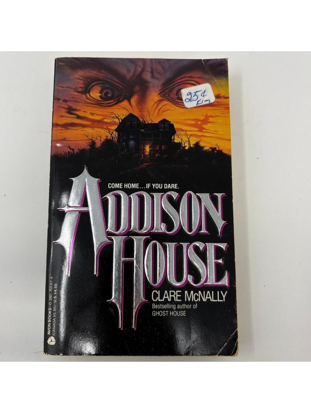 Addison House by Clare McNally - Vintage Avon Horror Paperback Book